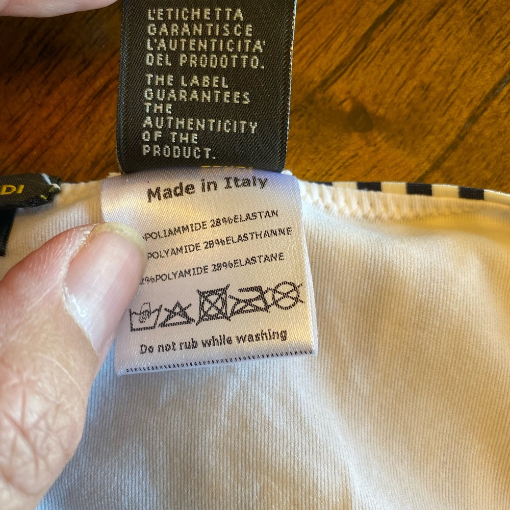 Authentic Fendi bikini - Picture 9 of 9